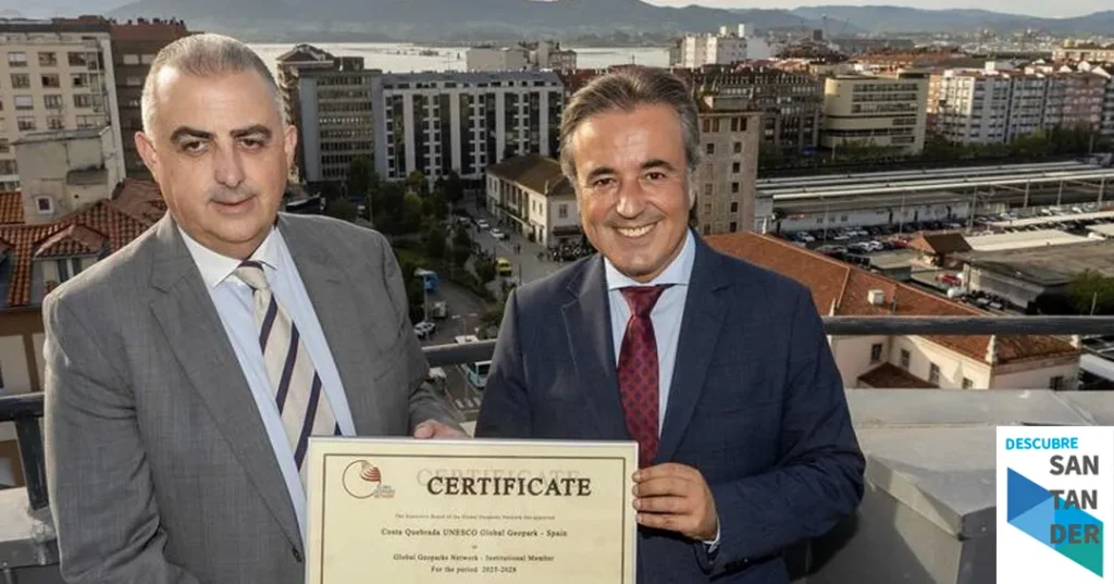 Noticias Camargo Camargo recibe el certificado de Global Geoparks Network como miembro del Geoparque Costa Quebrada