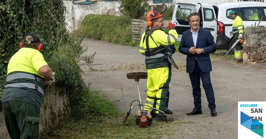 Camargo refuerza las labores de mantenimiento y saneamiento en distintos puntos de las pedanías