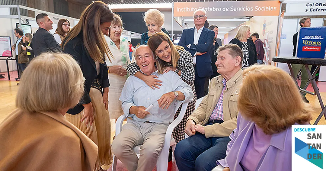 inaugurada la II Feria de Mayores de Cantabria para promover vínculos y contactos sociales