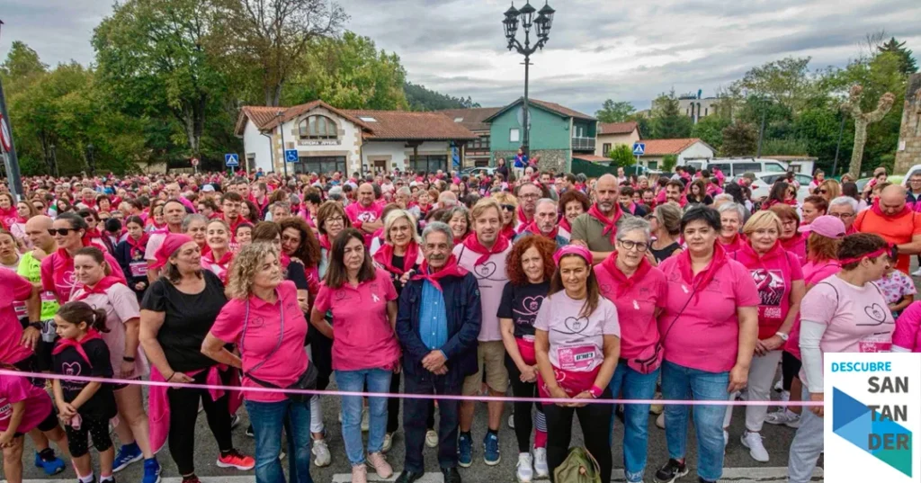 Noticias Cantabria Puente San Miguel el Día Internacional de la Lucha contra el Cáncer de Mama y se suma a la marcha organizada por Anjanas Solidarias