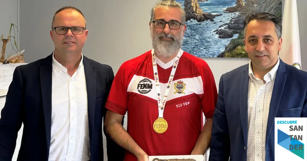 Noticias Piélagos Piélagos reconoce los éxitos deportivos de Luis Cid vecino de Liencres