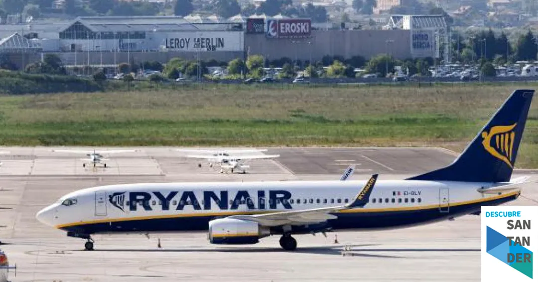 CCOO pide medidas temporales en el servicio en tierra de Ryanair en lugar del ERE que afecta a 32 personas en el Aeropuerto de Santander