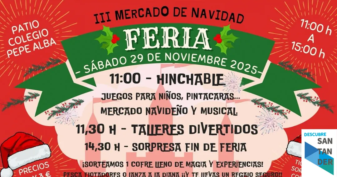 III mercado navideño de Laredo 2025