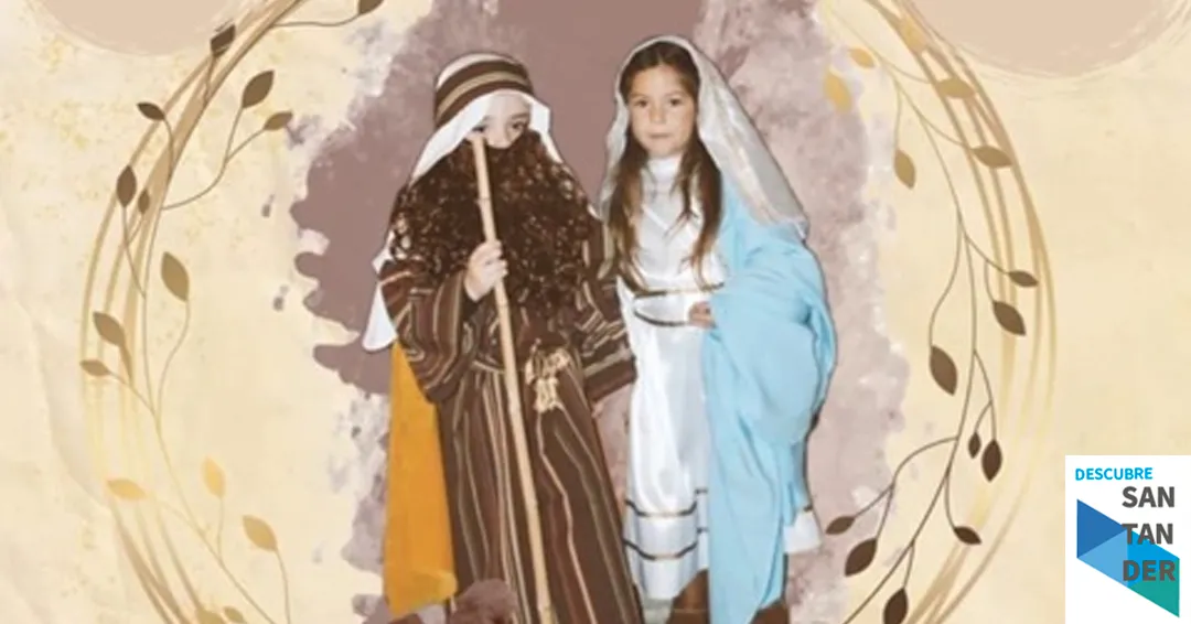 Representación misterio de la Navidad en Santillana del Mar