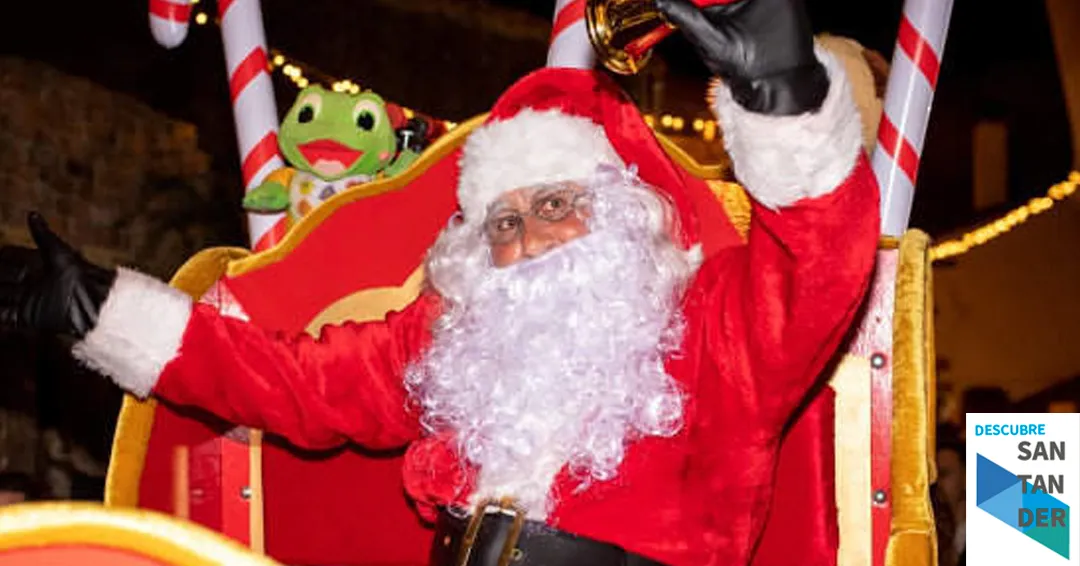 Visita de Papá Noel Santillana del Mar 2025