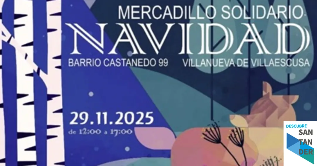 Mercadillo solidario de Navidad Villaescusa 2025
