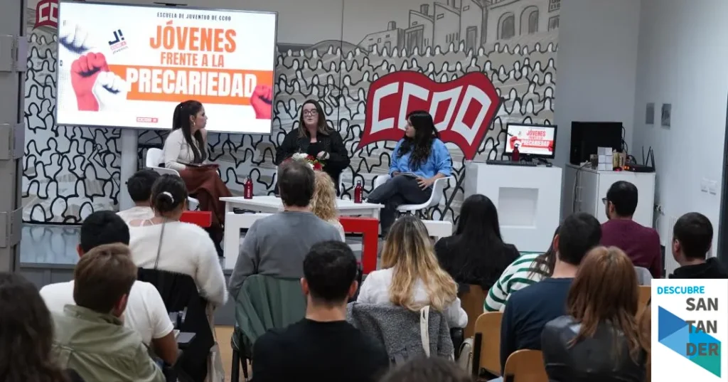Noticias Cantabria Acabar con la precariedad vital de la juventud requiere de organización