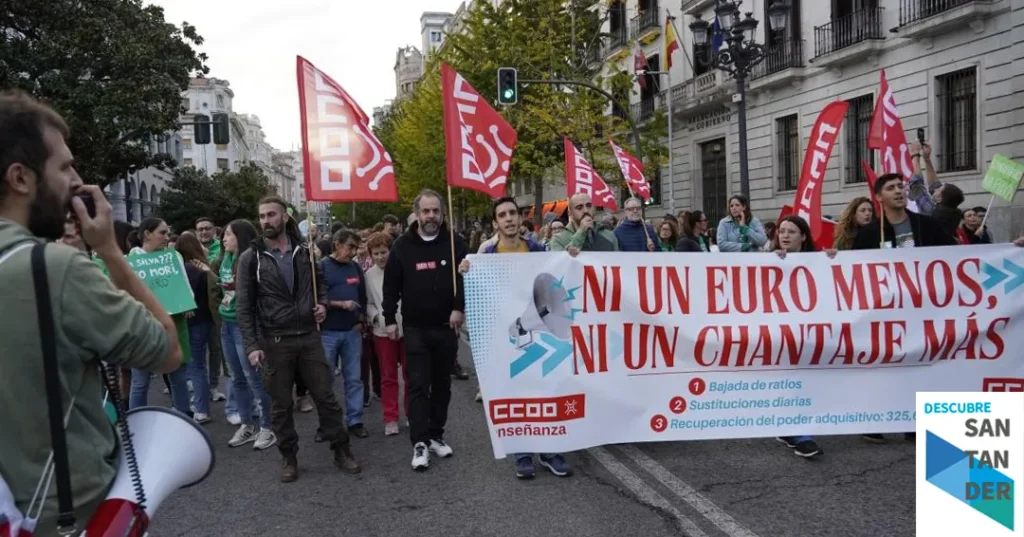 Noticias Cantabria CCOO mantiene el pulso con Educación para lograr un acuerdo justo para el profesorado que desde 2011 está perdiendo poder adquisitivo