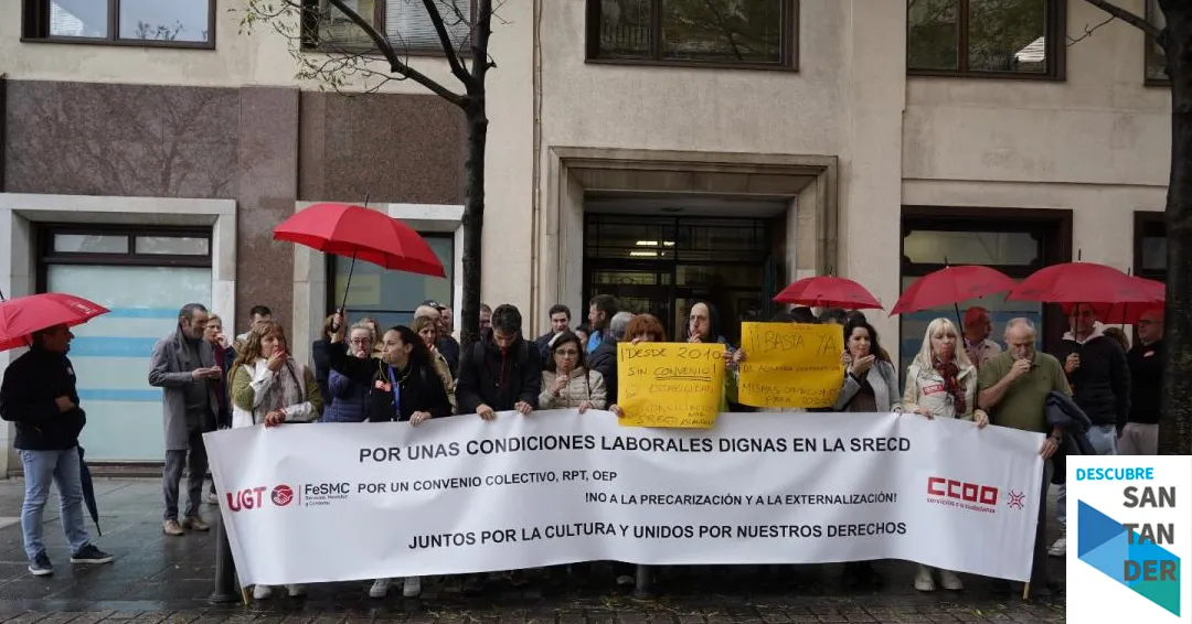 Los sindicatos inician un calendario de movilizaciones en la SRECD con concentraciones en sus principales sedes