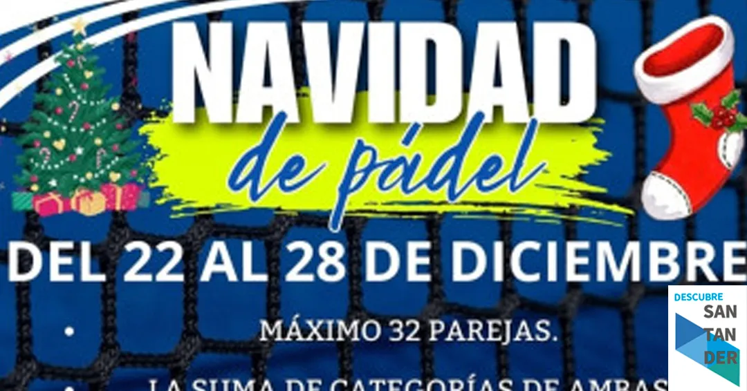Torneo Navidad de pádel en Piélagos 2025
