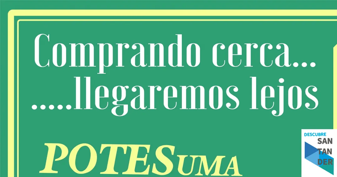 Campaña apoyo al comercio local de Potes 2025