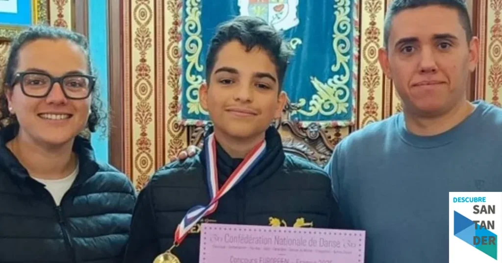 Noticias Reinosa Felicitación municipal al joven Daniel Cobos por su Campeonato de Europa de Hip Hop