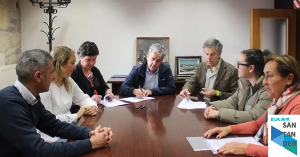 Noticias Reinosa Firmados dos convenios para que los alumnos del taller de empleo realicen prácticas profesionales en residencias