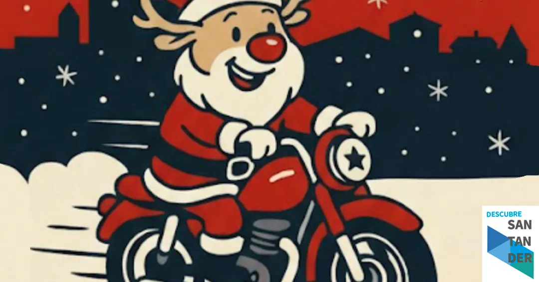 Papanoelada motera Santander 2025