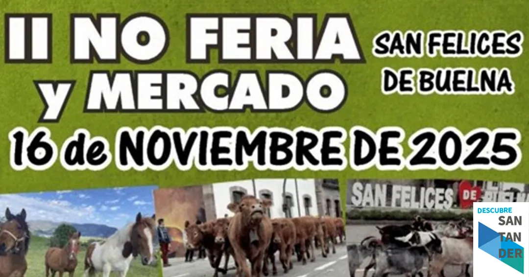 Programa II no feria y mercado en San Felices de Buelna 2025