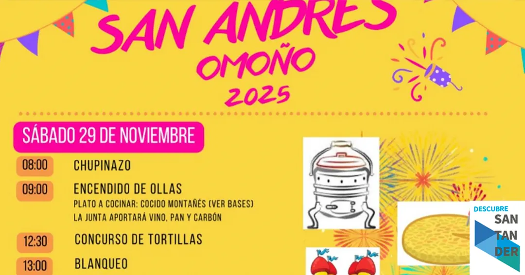 Programa San Andrés en Omoño 2025