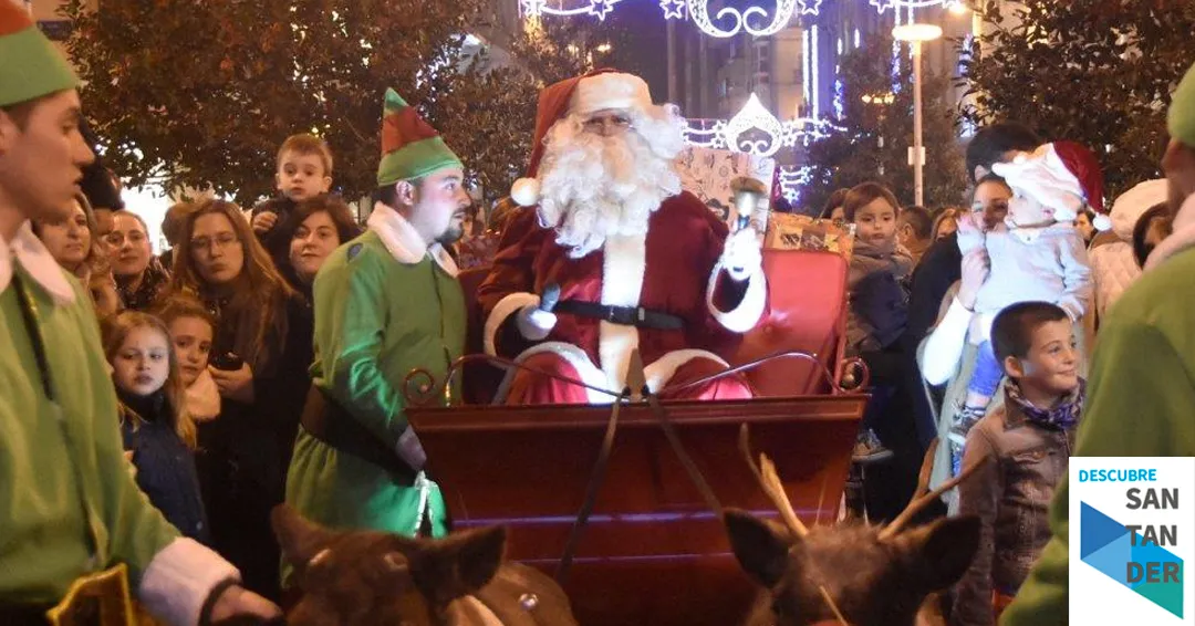 Visita Papá Noel Santander 2025