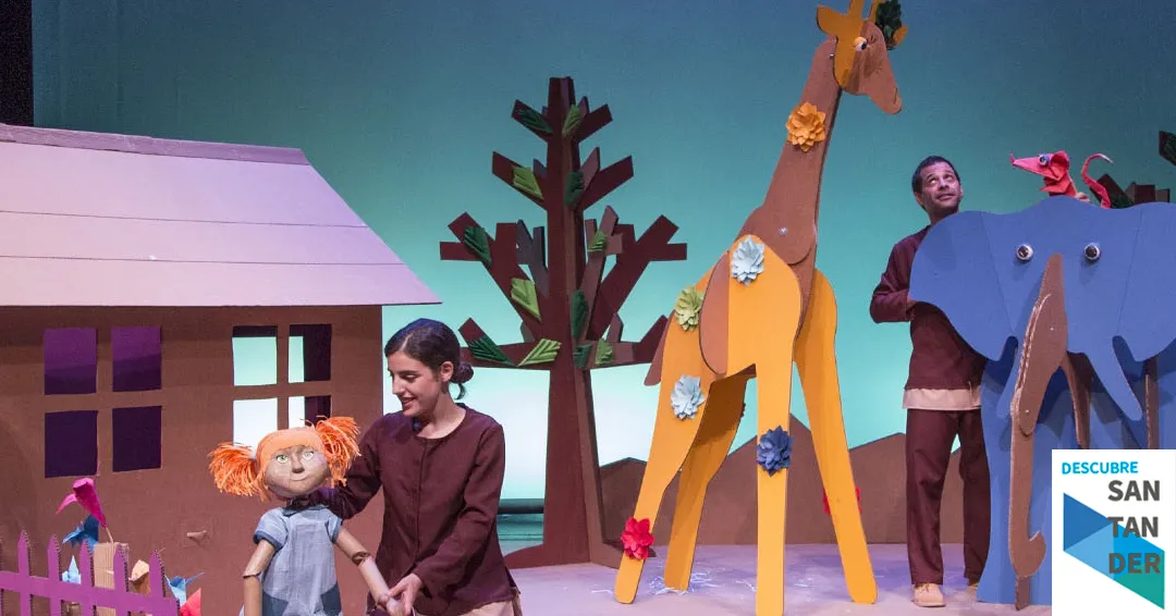 Eventos SAntander Representación infantil Martina y el bosque de papel