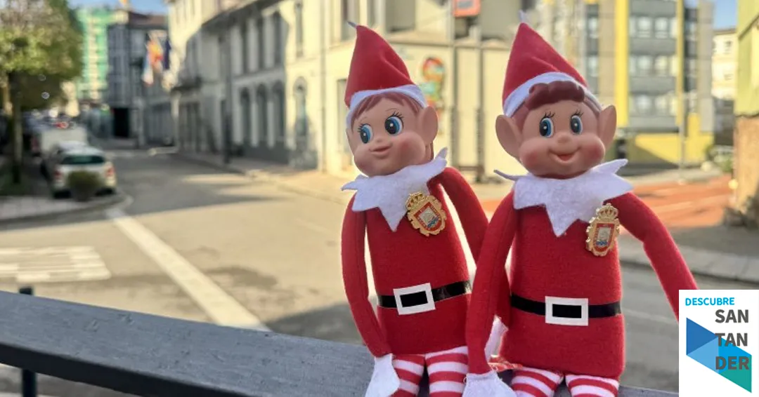 Los elfos Asti y Nizo llegan al municipio de Astillero para esconder sorpresas este 2025