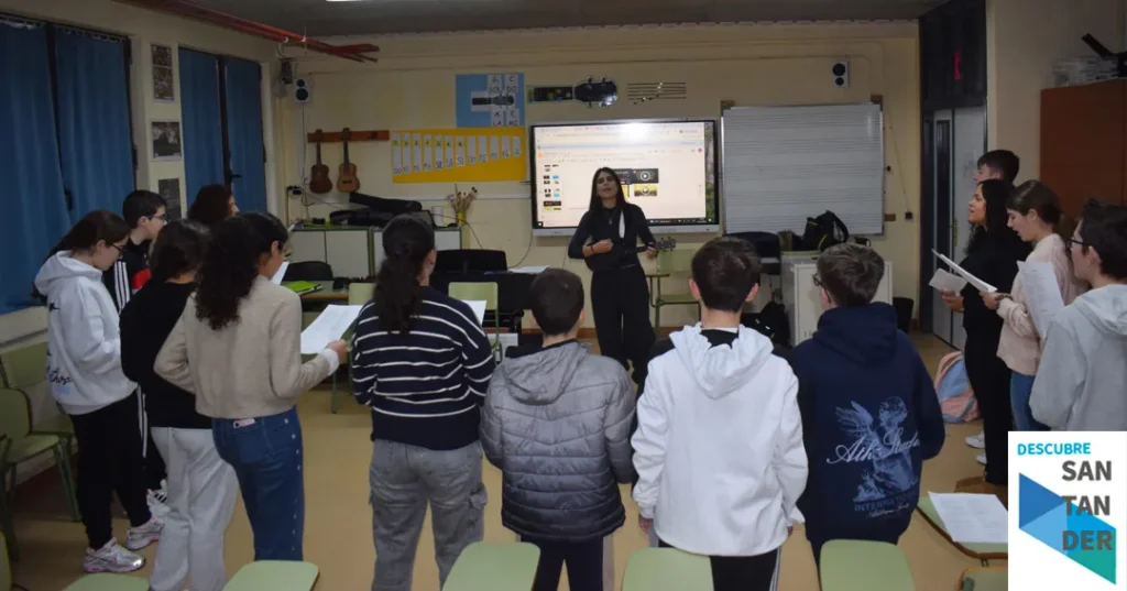 Noticias Piélagos La música, un nueva amiga para los recreos en el IES Valle de Piélagos