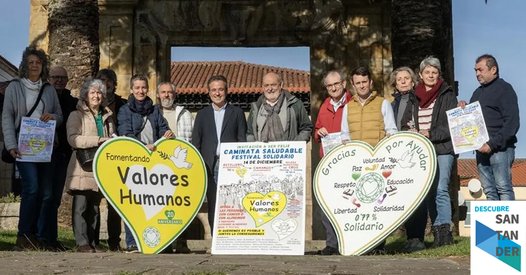 Camargo celebrará el 14 de diciembre el 20º aniversario de Cantabria Solidaria con la marcha saludable y el festival solidario