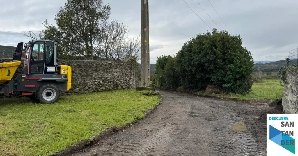 Noticias Noja Comienzan las obras de mejora en el camino del Barrio de La Rota