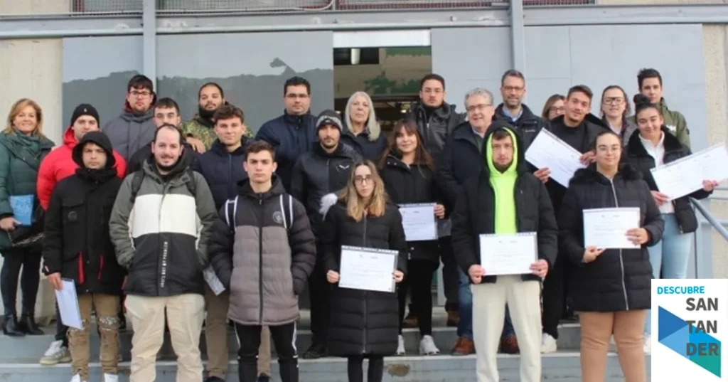 Noticias Reinosa Entregados los diplomas de la II Escuela de Talento Joven del Ayuntamiento de Reinosa