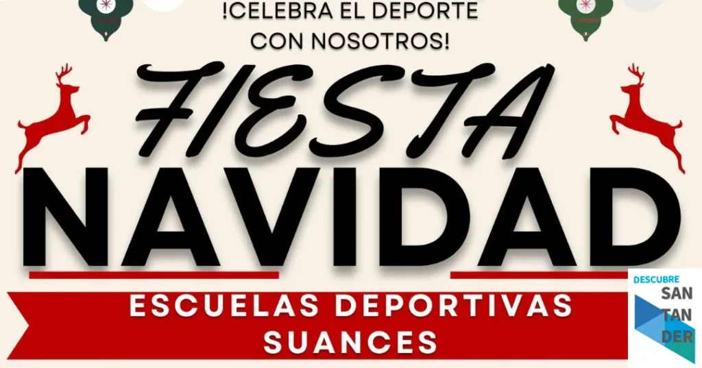 Noticias Suances Fiesta de Navidad de las Escuelas Deportivas de Suances 2025