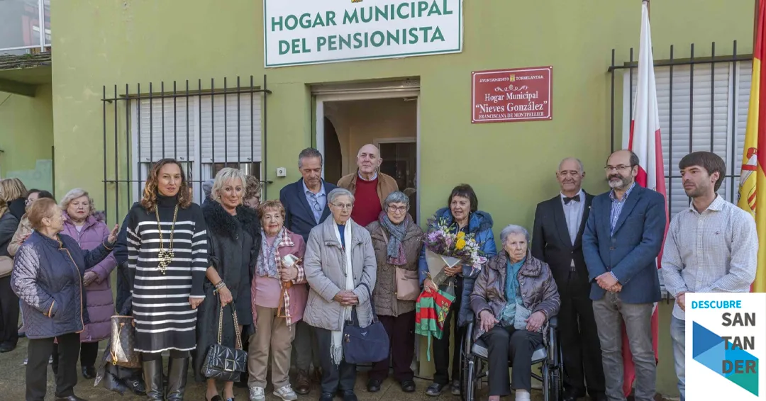 El Hogar del Pensionista del Barrio Covadonga ya lleva el nombre de Nieves González