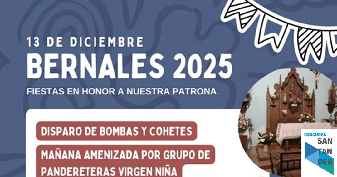 Programa fiesta de Santa Lucía en Bernales 2025