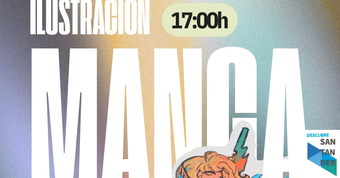 Eventos Santander Taller de ilustración manga para jóvenes en Santander 2026