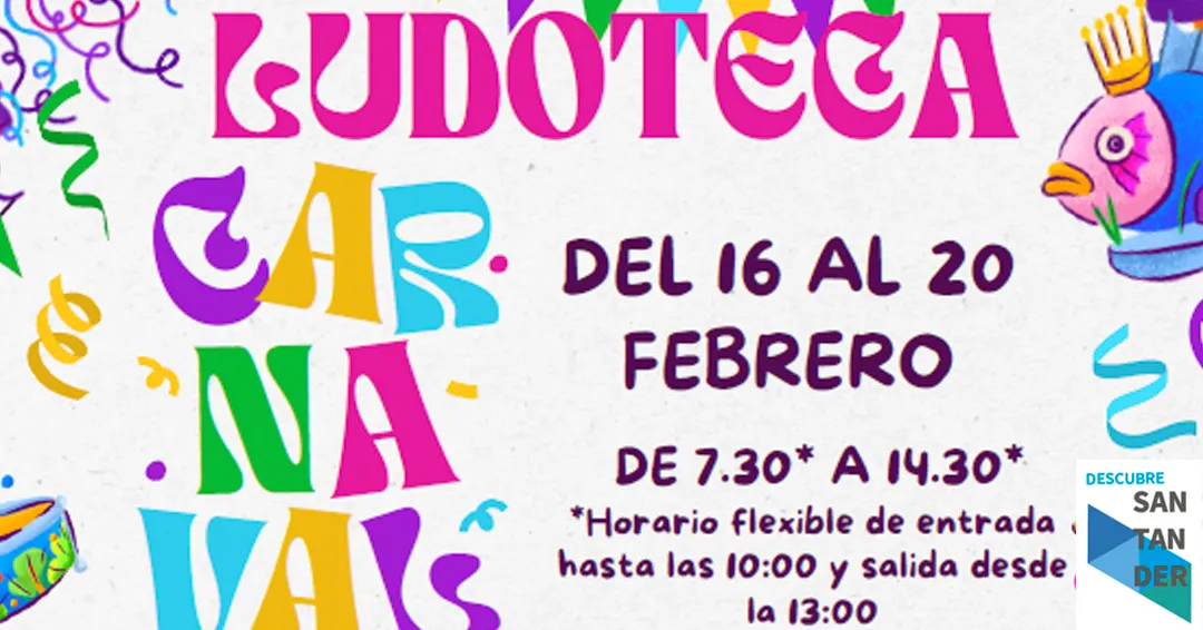 Ludoteca de carnaval 2026 Cabezón de la Sal