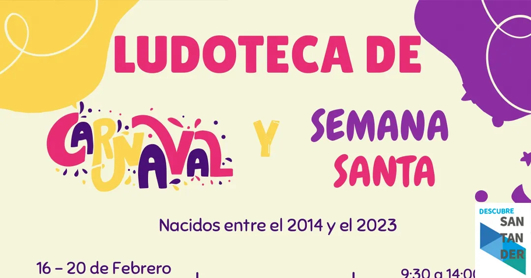 Ludoteca de Carnaval en Entrambasaguas 2026