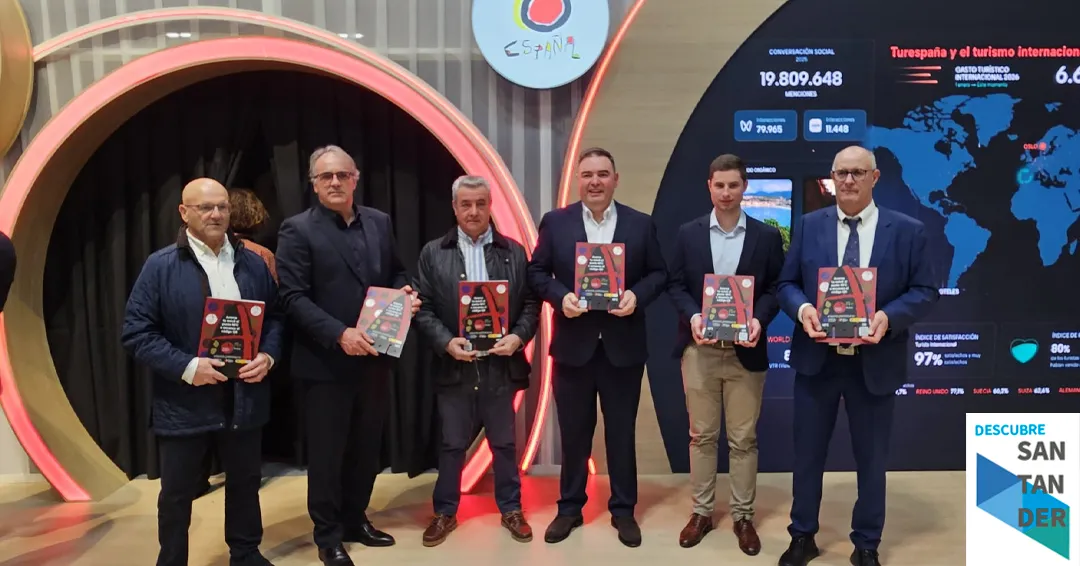 El Ayuntamiento de Miera recibe en FITUR 2026 el distintivo del proyecto Rock Artpoint CARP de arte rupestre