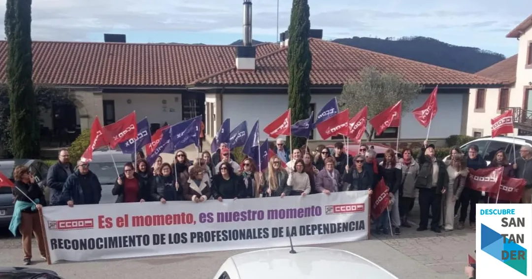 Las represalias y la sanción a una trabajadora de la residencia Ballesol de San Felices de Buelna provoca una concentración de apoyo