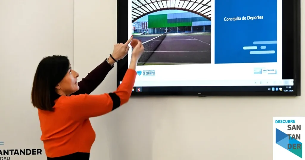 Noticias Santander El Ayuntamiento renovará las cuatro pistas de tenis cubiertas del Complejo Ruth Beitia