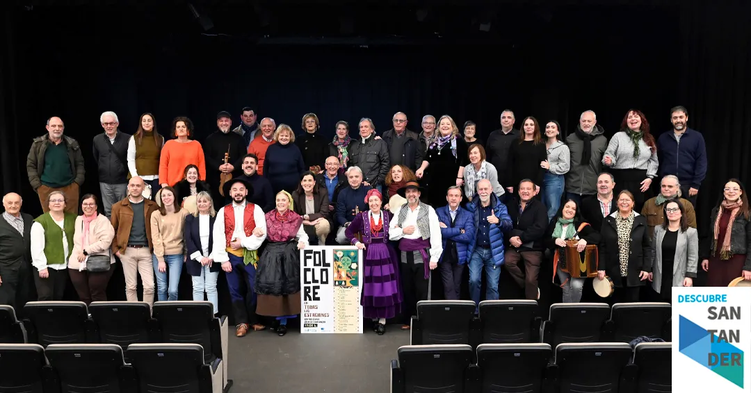 ‘Folclore en todas las estaciones’ difundirá el patrimonio cultural cántabro en Santander
