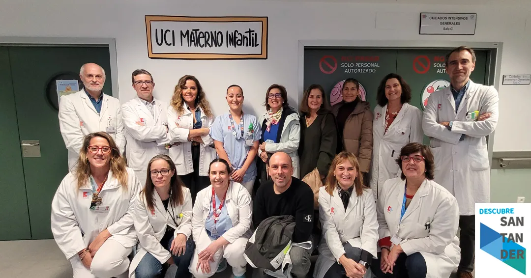 La UCI materno-infantil humaniza sus espacios con vinilos decorativos de animales