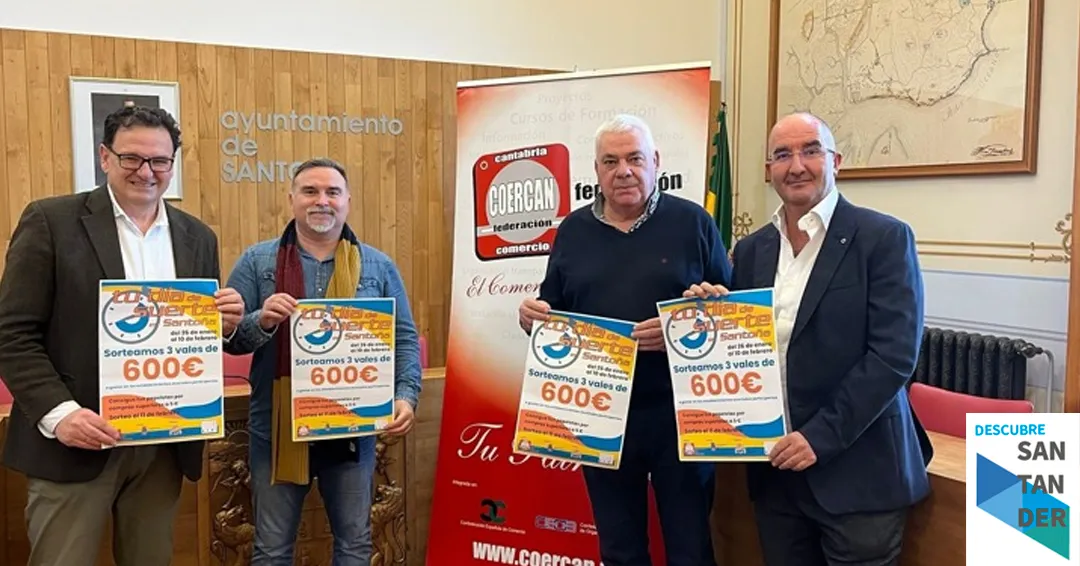 El Gobierno de Cantabria presenta la campaña de dinamización comercial ‘Tú día de suerte en Santoña’