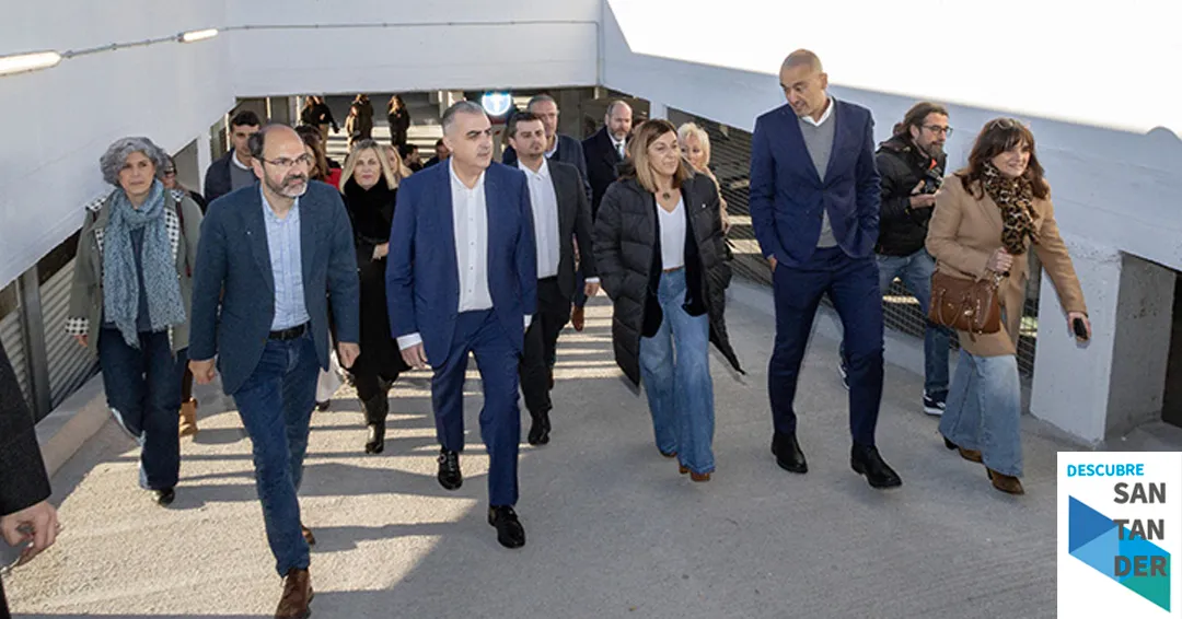 Buruaga inaugura el nuevo aparcamiento en altura de Torrelavega, “un clarísimo ejemplo del compromiso político” con la ciudad