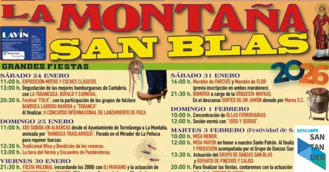 Programa San Blas en La Montaña 2026