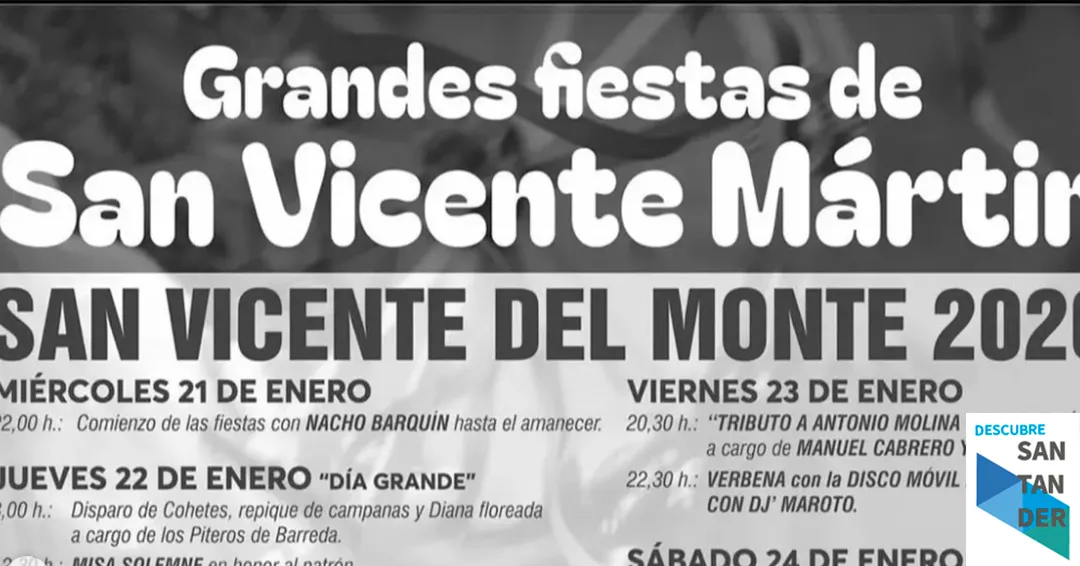 Programa San Vicente Mártir 2026 en San Vicente del Monte