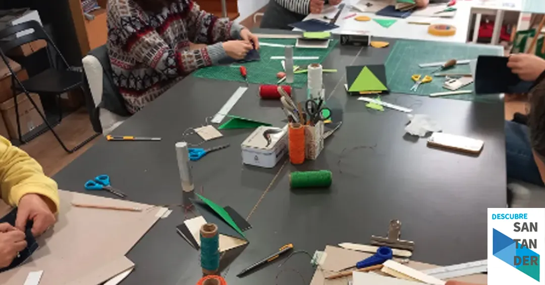 Eventos Santander Taller de construcción de cajas Feb 2026