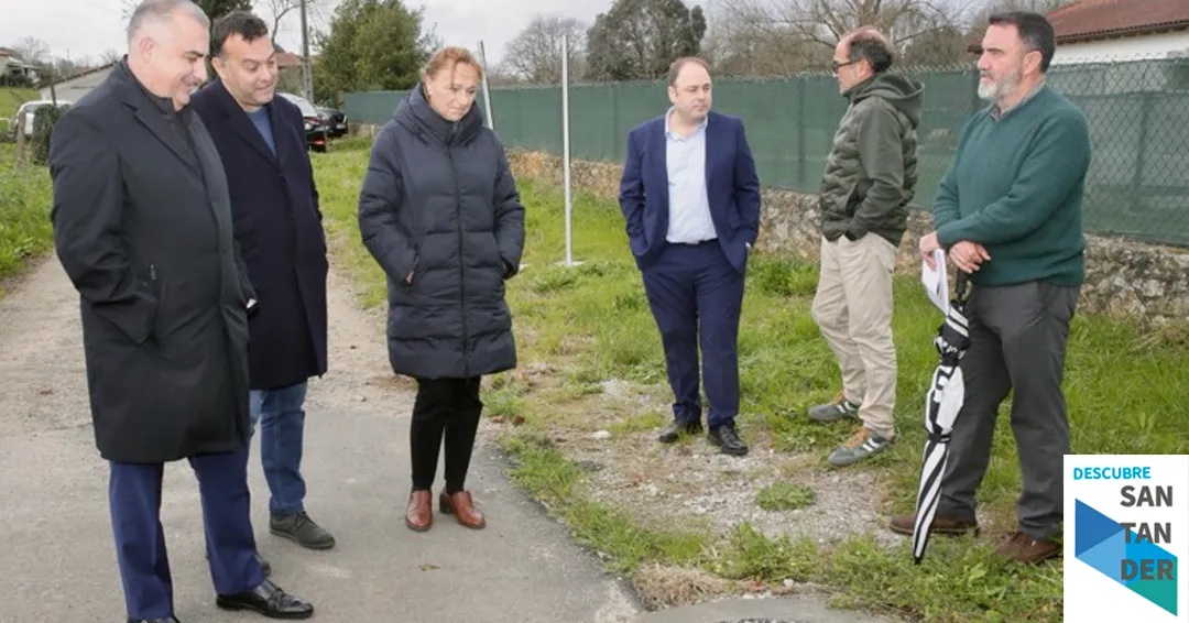 Media inaugura las obras de saneamiento ejecutadas en la localidad de Agüero en Marina de Cudeyo