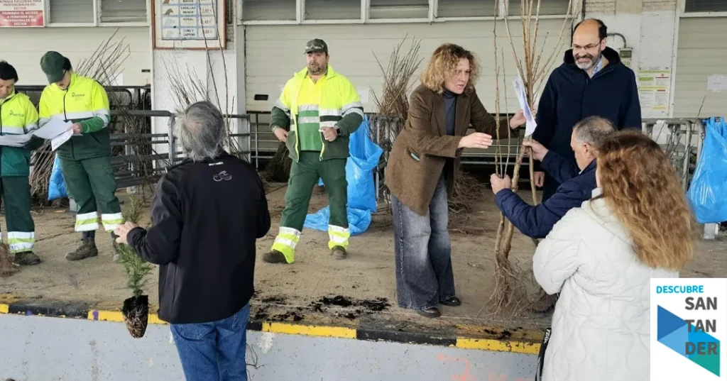 Noticias Torrelavega El lunes continúa el reparto de los 2.345 árboles solicitados en la Campaña del Árbol 2026