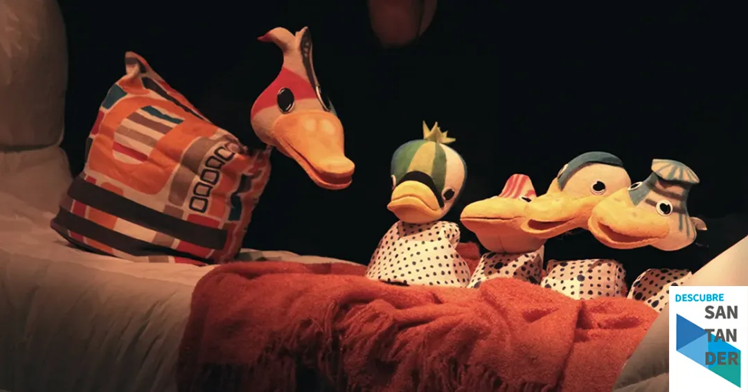Eventos Santander Títeres infantiles Pato Feo