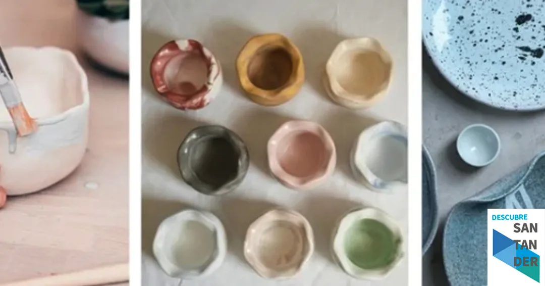 Eventos Santander Taller de cerámica: Taza y plato