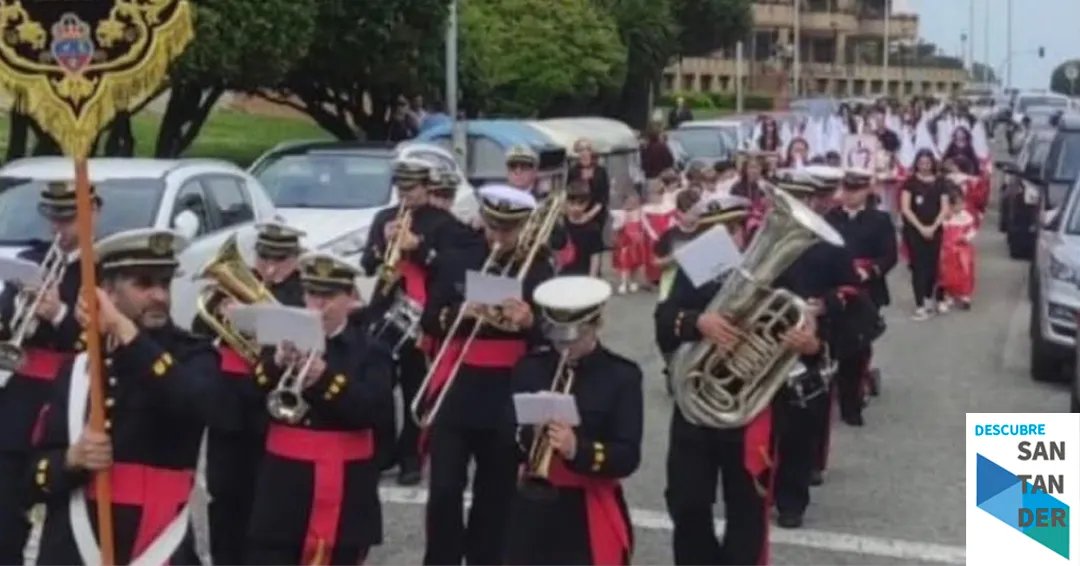 Procesión escolar infantil Agustinos Santander 2026 | Viernes de dolores