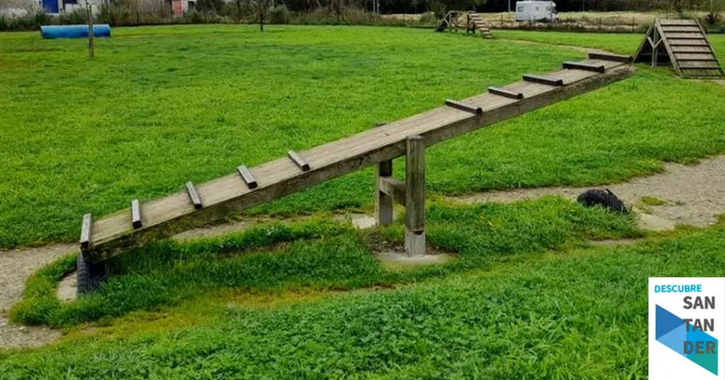 Noticias Camargo Camargo realiza trabajos de mantenimiento en los elementos de agilidad del parque canino