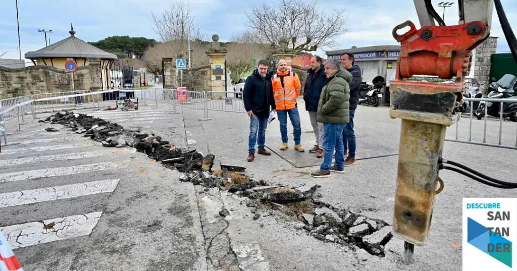 Noticias Santander Comienzan las obras de semipeatonalización de la Avenida de La Magdalena